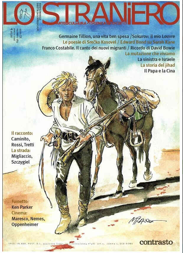 STRANIERO | LO magazine side cover Issue 189 March 2016