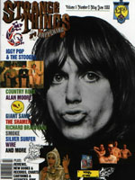 STRANGE THINGS ARE HAPPENING magazine side cover Issue 2  Vol 1 # 2 May/June 1988