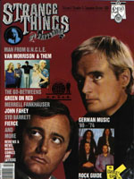 STRANGE THINGS ARE HAPPENING magazine side cover Issue 4  Vol 1 # 4 September/October 1988