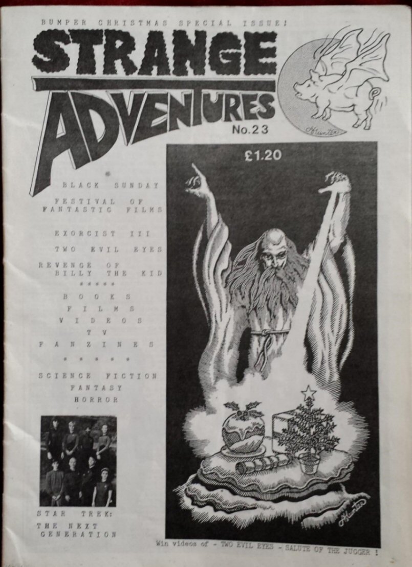 STRANGE ADVENTURES magazine side cover Issue 23   