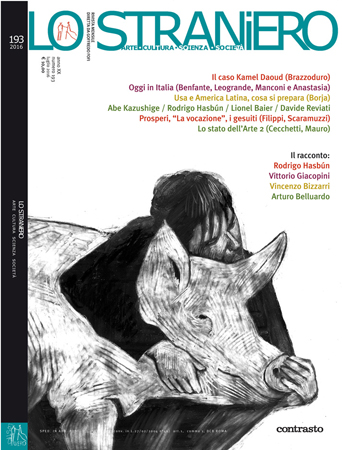 STRANIERO | LO magazine side cover Issue 193 July 2016