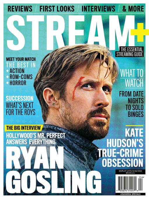 STREAM PLUS magazine side cover Issue 2  November 2022