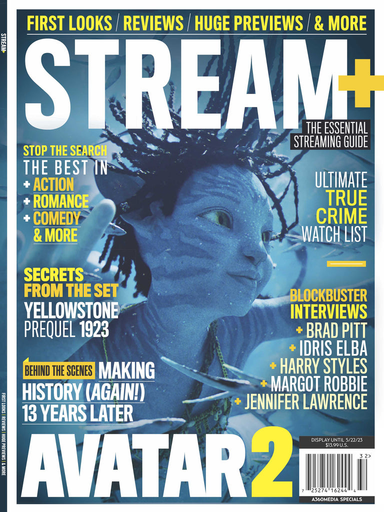 STREAM PLUS magazine side cover Issue 3 Spring 2023