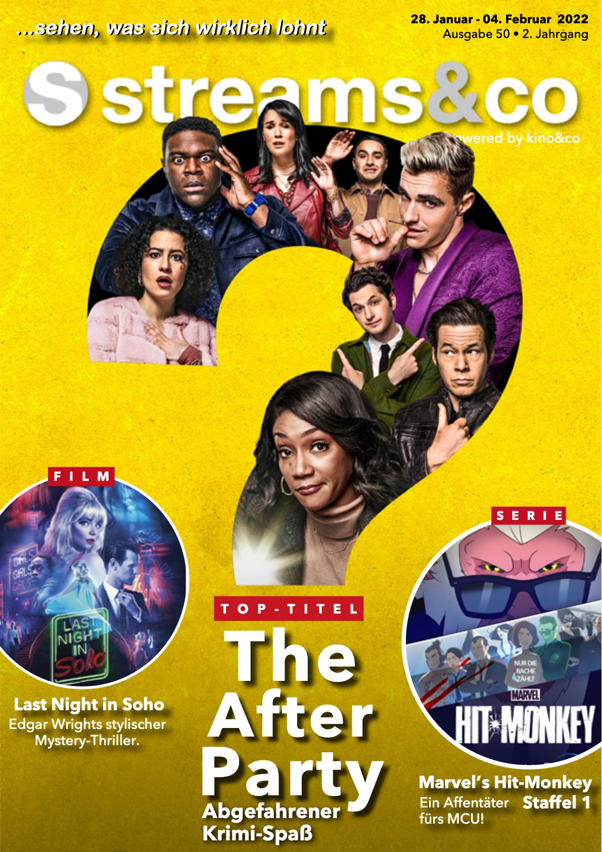 STREAMS AND CO magazine side cover Issue 50 28 January 2022