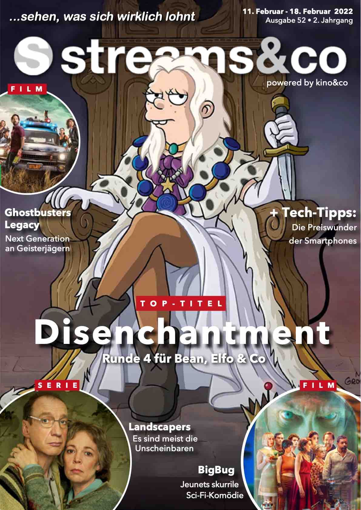 STREAMS AND CO magazine side cover Issue 52 11 February 2022