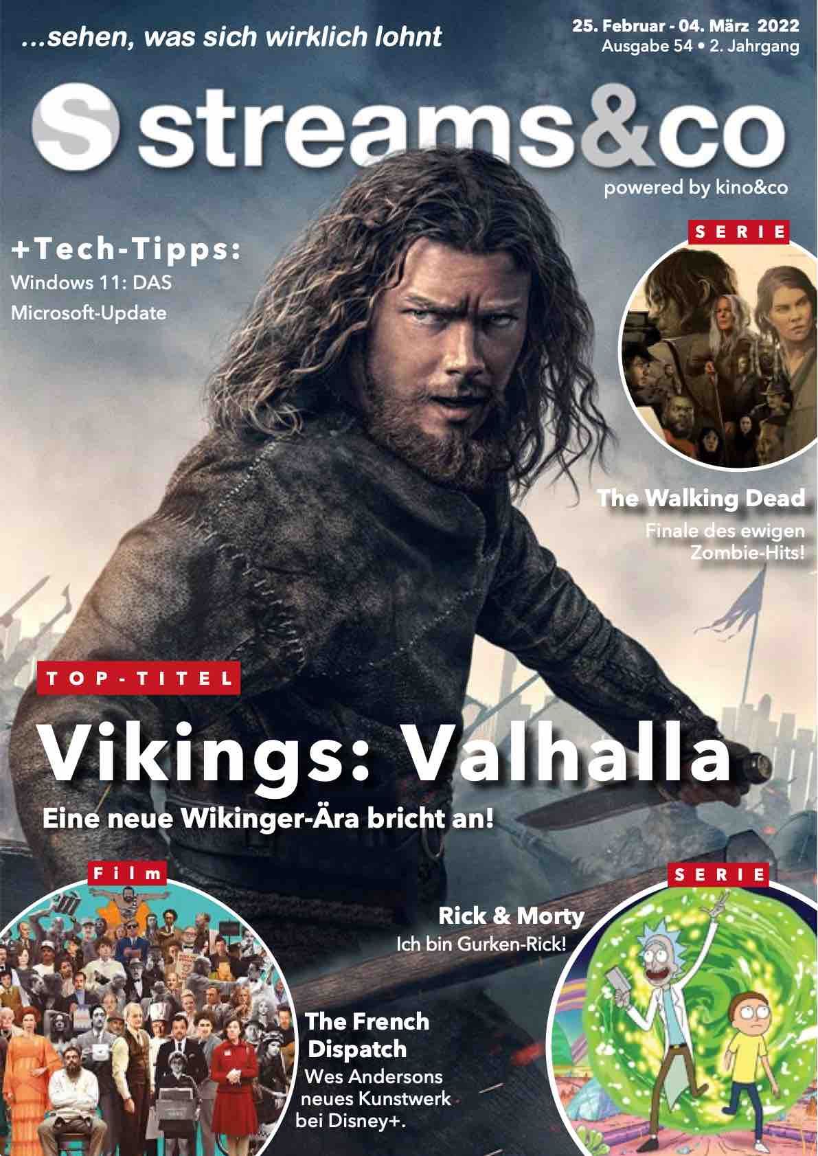 STREAMS AND CO magazine side cover Issue 54 25 February 2022