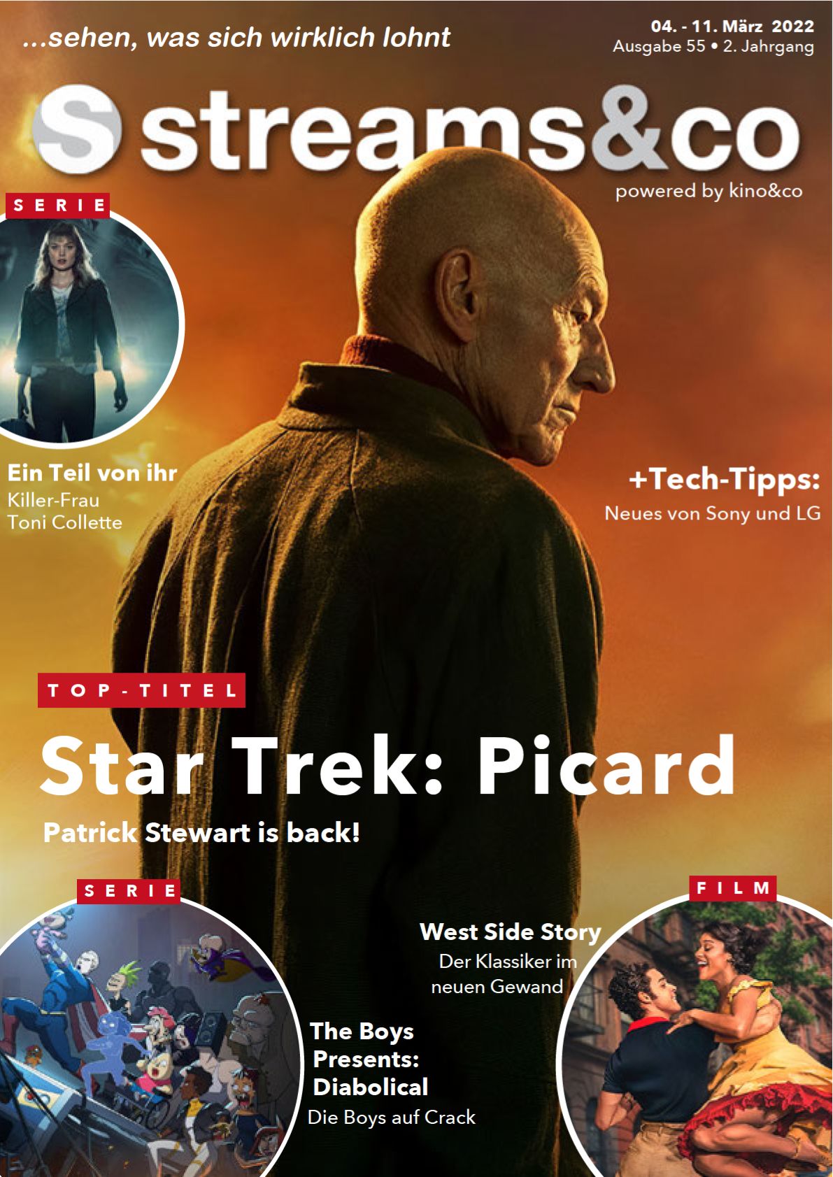 STREAMS AND CO magazine side cover Issue 55 4 March 2022