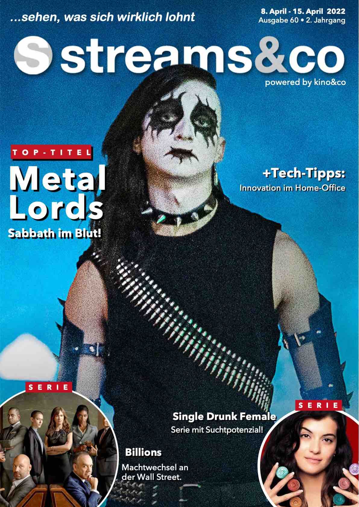 STREAMS AND CO magazine side cover Issue 60 8 April 2022