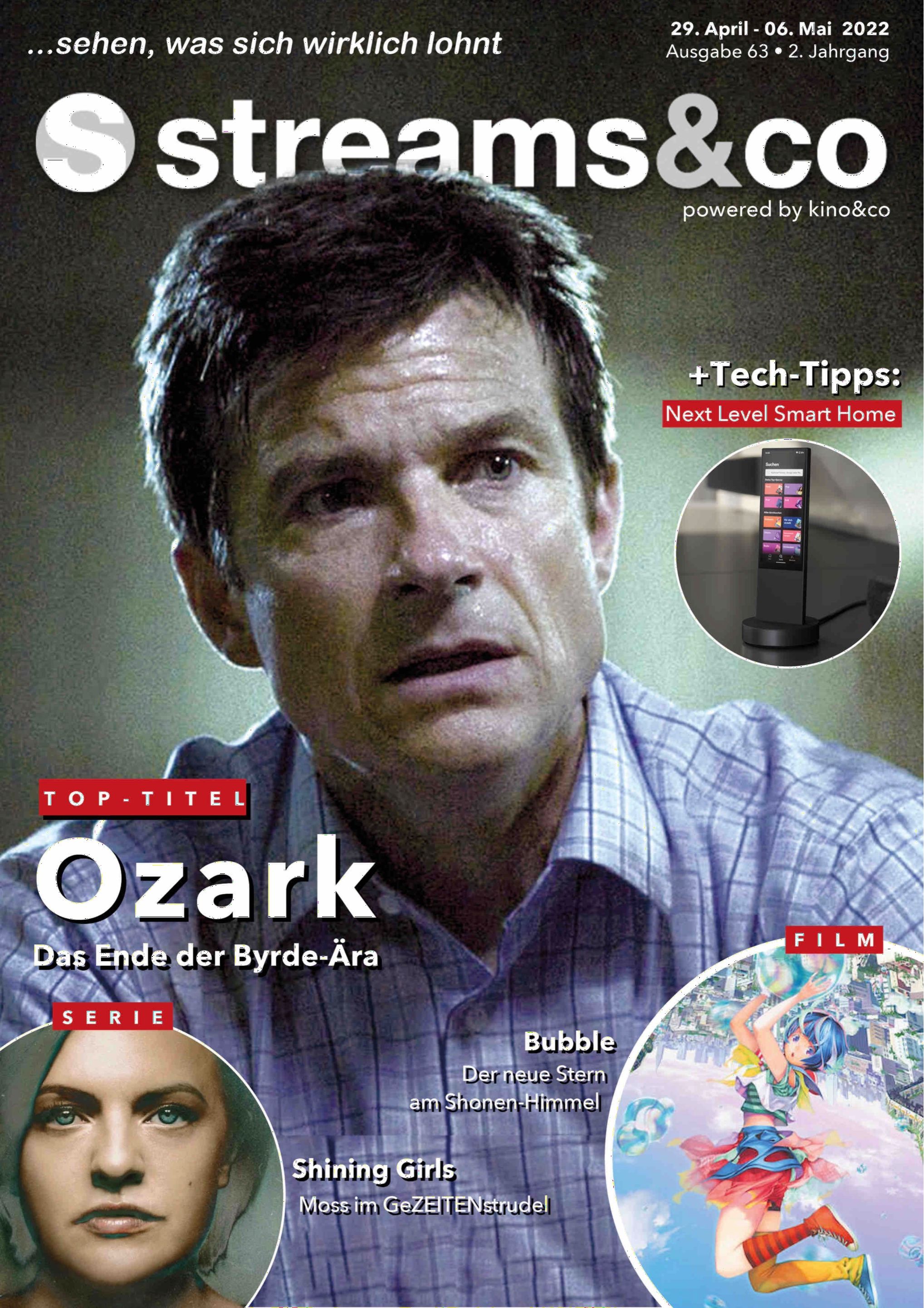 STREAMS AND CO magazine side cover Issue 63 29 April 2022