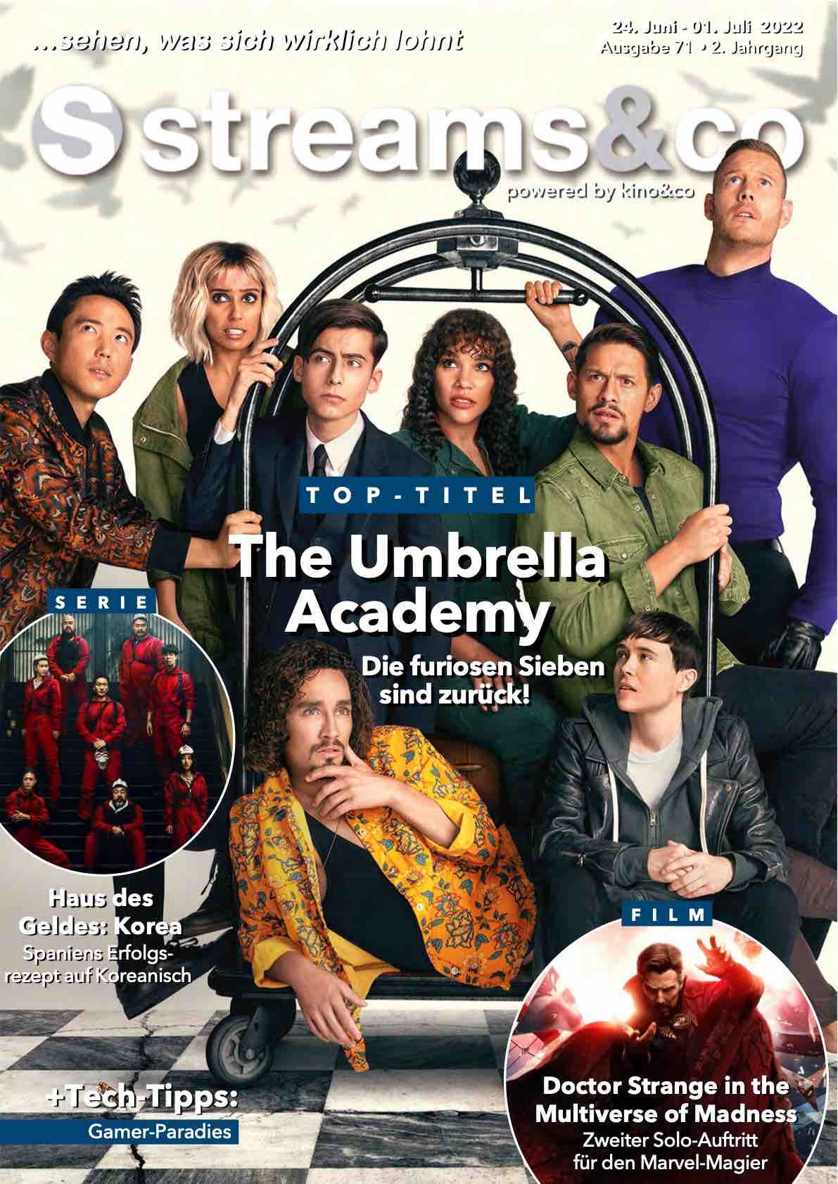 STREAMS AND CO magazine side cover Issue 71 24 June 2022