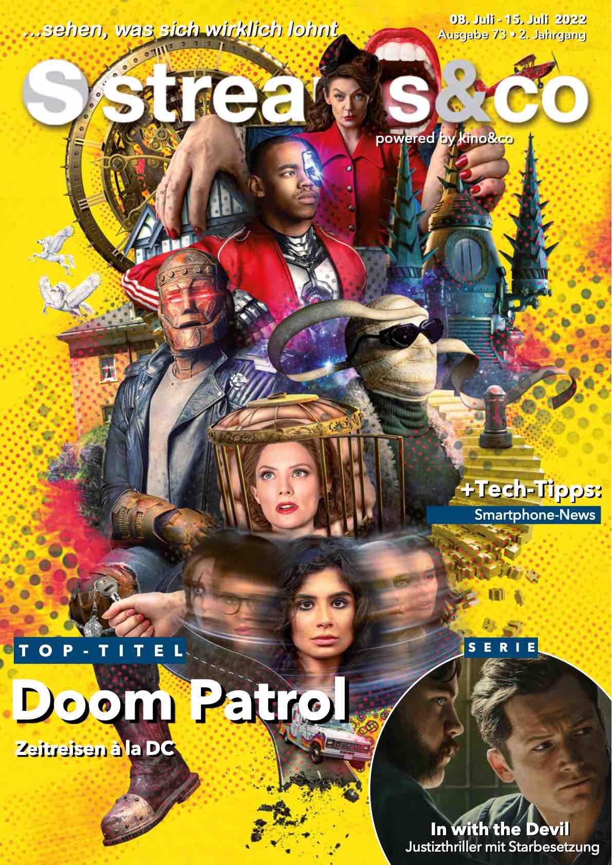 STREAMS AND CO magazine side cover Issue 73 8 July 2022