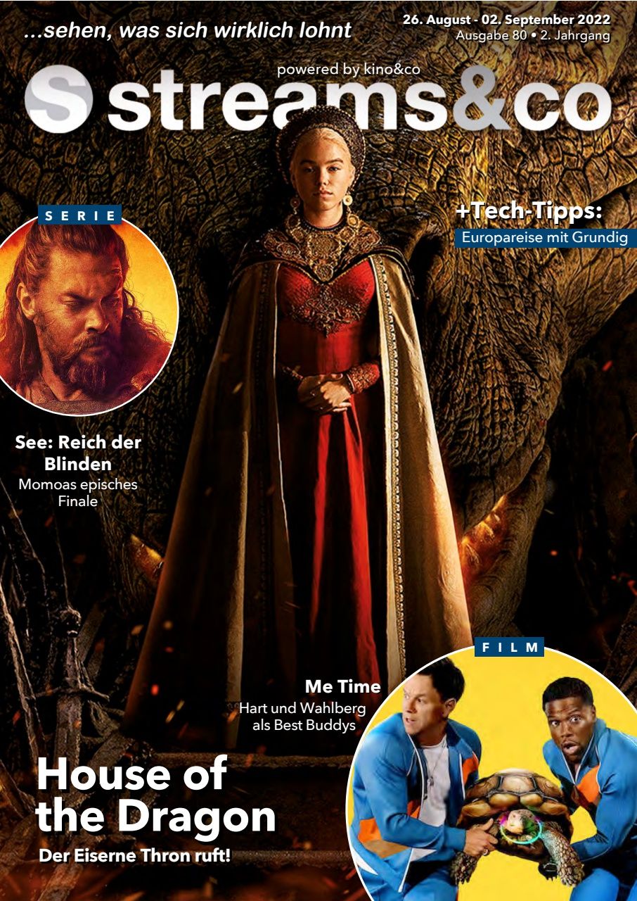 STREAMS AND CO magazine side cover Issue 80 26 August 2022