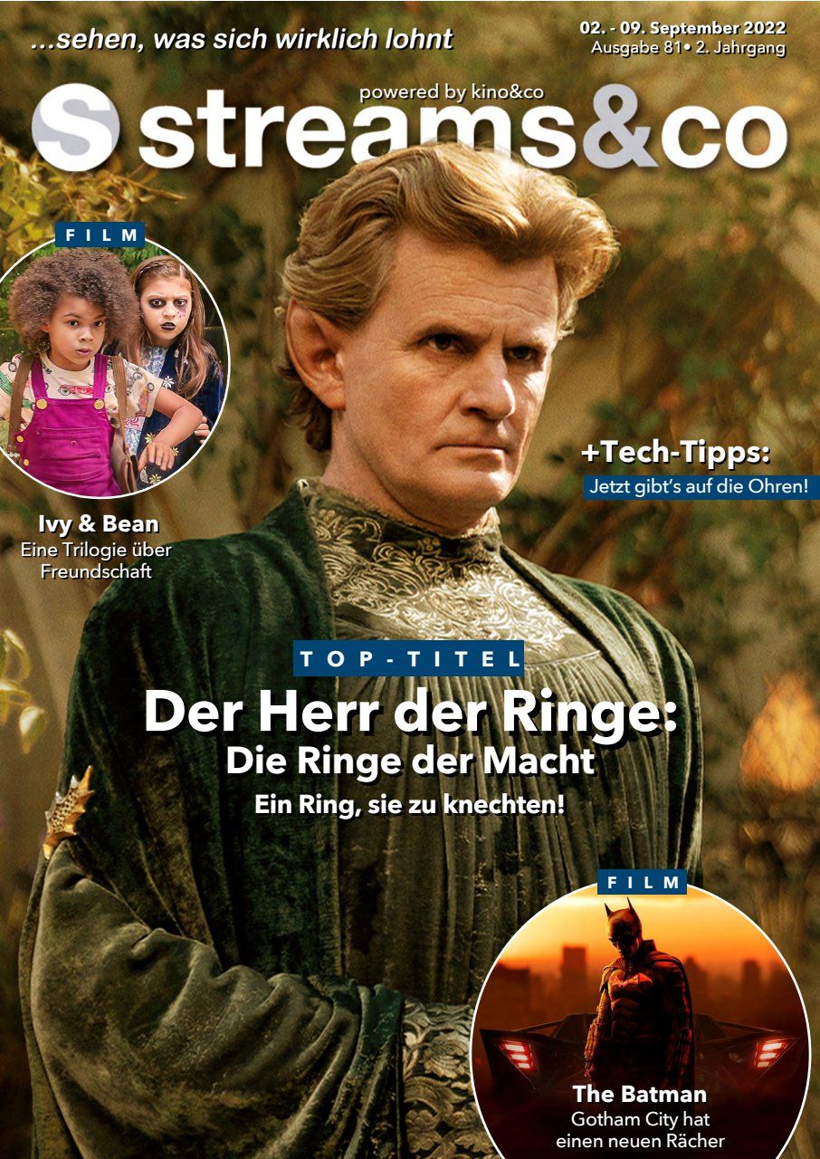 STREAMS AND CO magazine side cover Issue 81 2 September 2022
