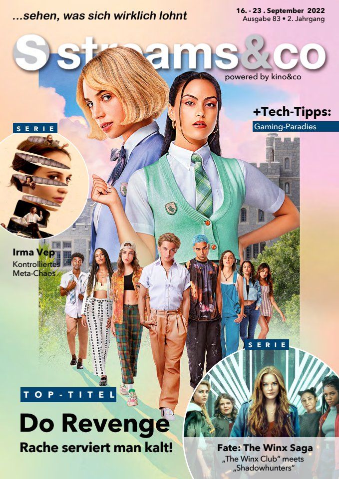 STREAMS AND CO magazine side cover Issue 83 14 September 2022