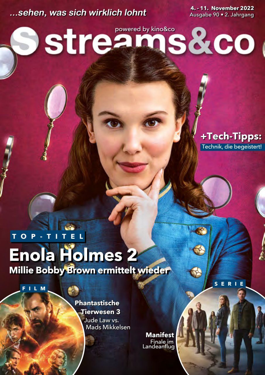 STREAMS AND CO magazine side cover Issue 90 4 November 2022