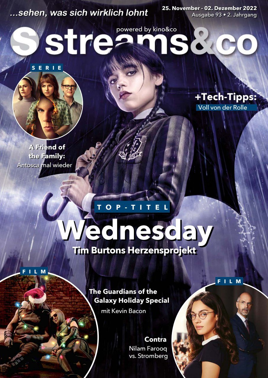 STREAMS AND CO magazine side cover Issue 93 25 November 2022