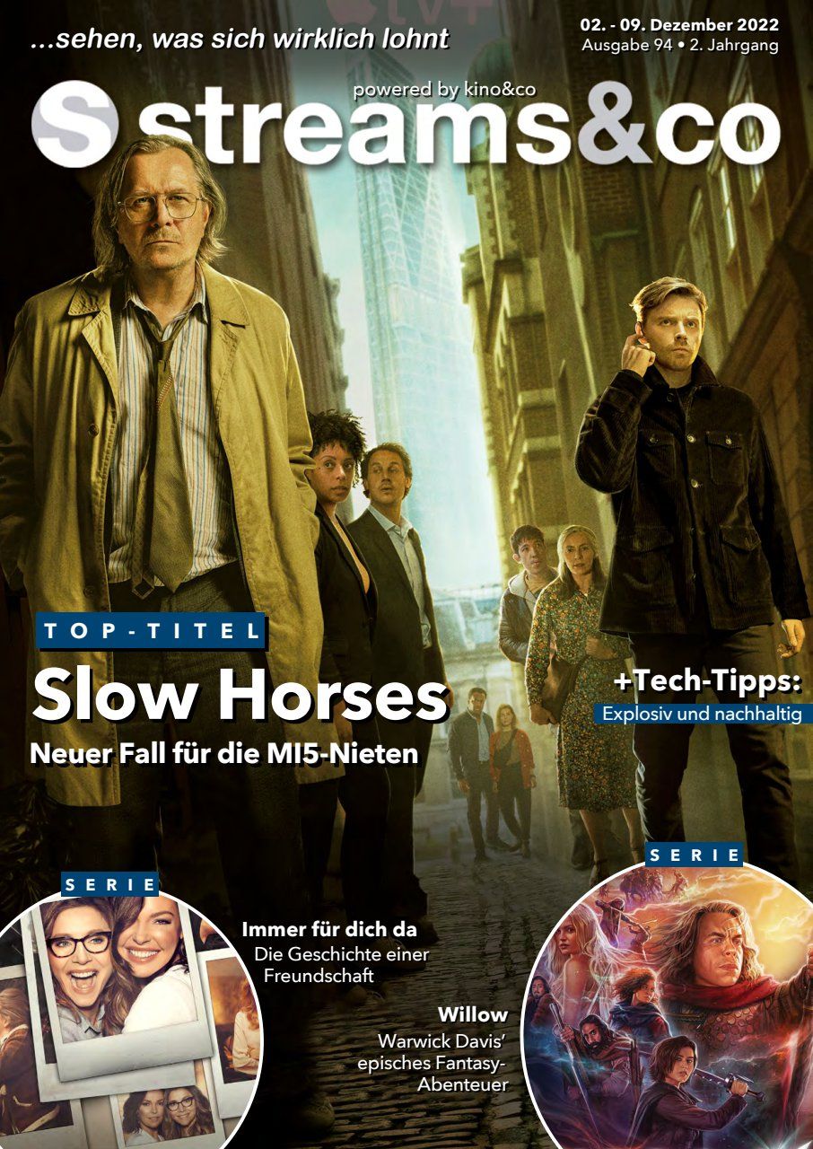 STREAMS AND CO magazine side cover Issue 94 2 December 2022