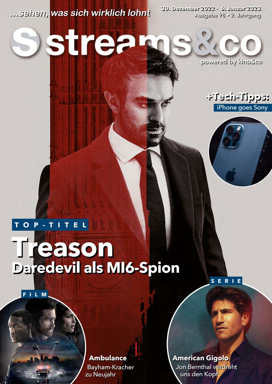 STREAMS AND CO magazine side cover Issue 98 30 December 2022