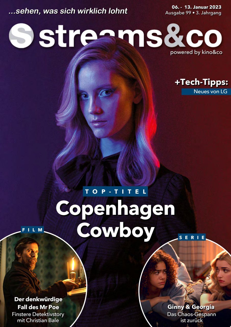 STREAMS AND CO magazine side cover Issue 99 6 January 2023