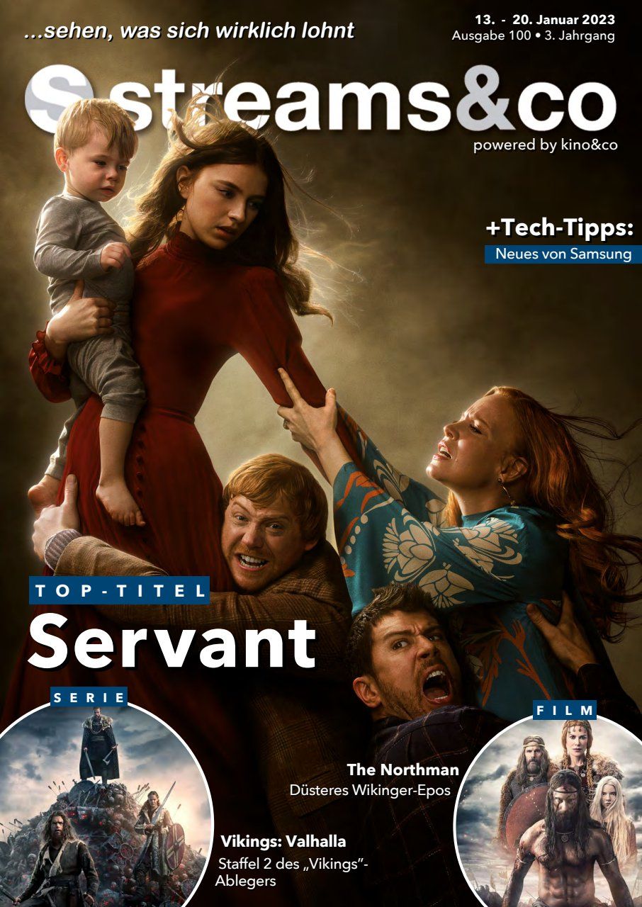 STREAMS AND CO magazine side cover Issue 100 13 January 2023