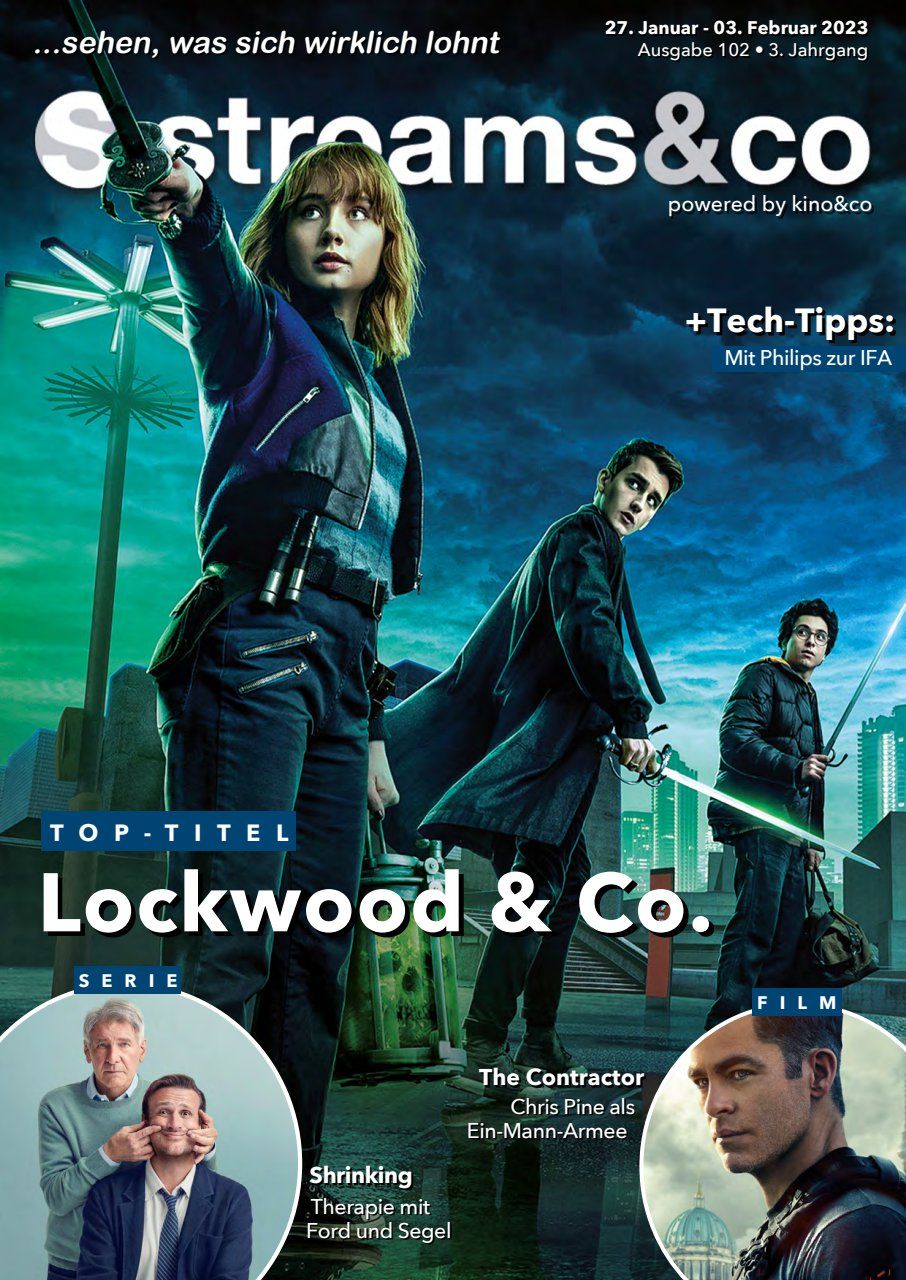 STREAMS AND CO magazine side cover Issue 102 27 January 2023