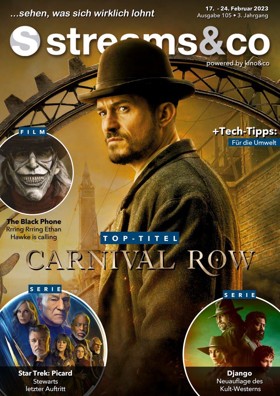 STREAMS AND CO magazine side cover Issue 105 24 February 2023