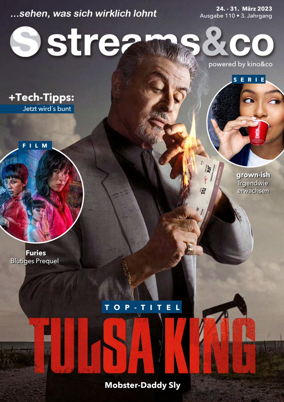 STREAMS AND CO magazine side cover Issue 110 24 March 2023