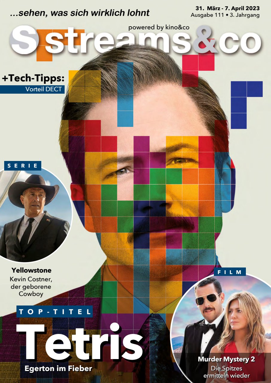 STREAMS AND CO magazine side cover Issue 111 31 March 2023