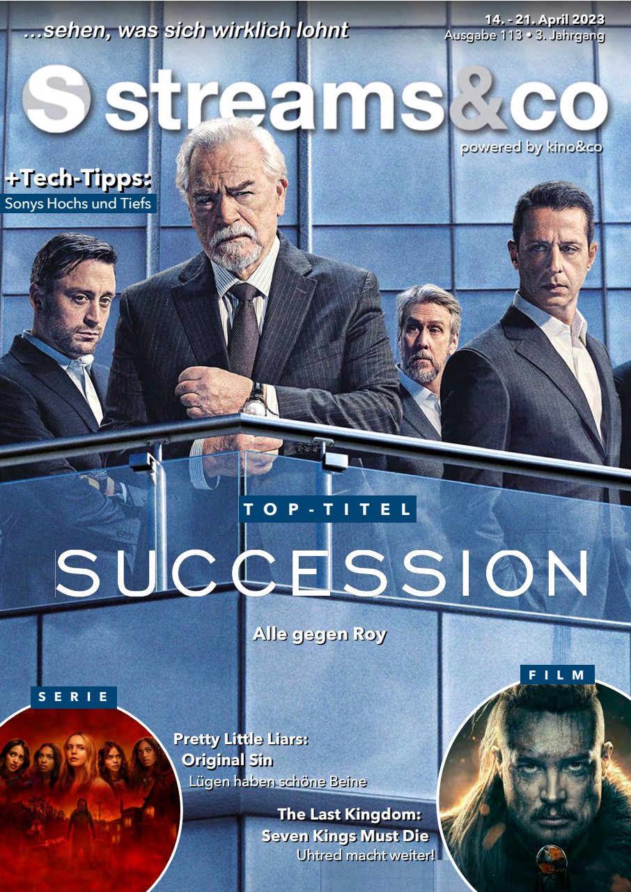STREAMS AND CO magazine side cover Issue 113 14 April 2023