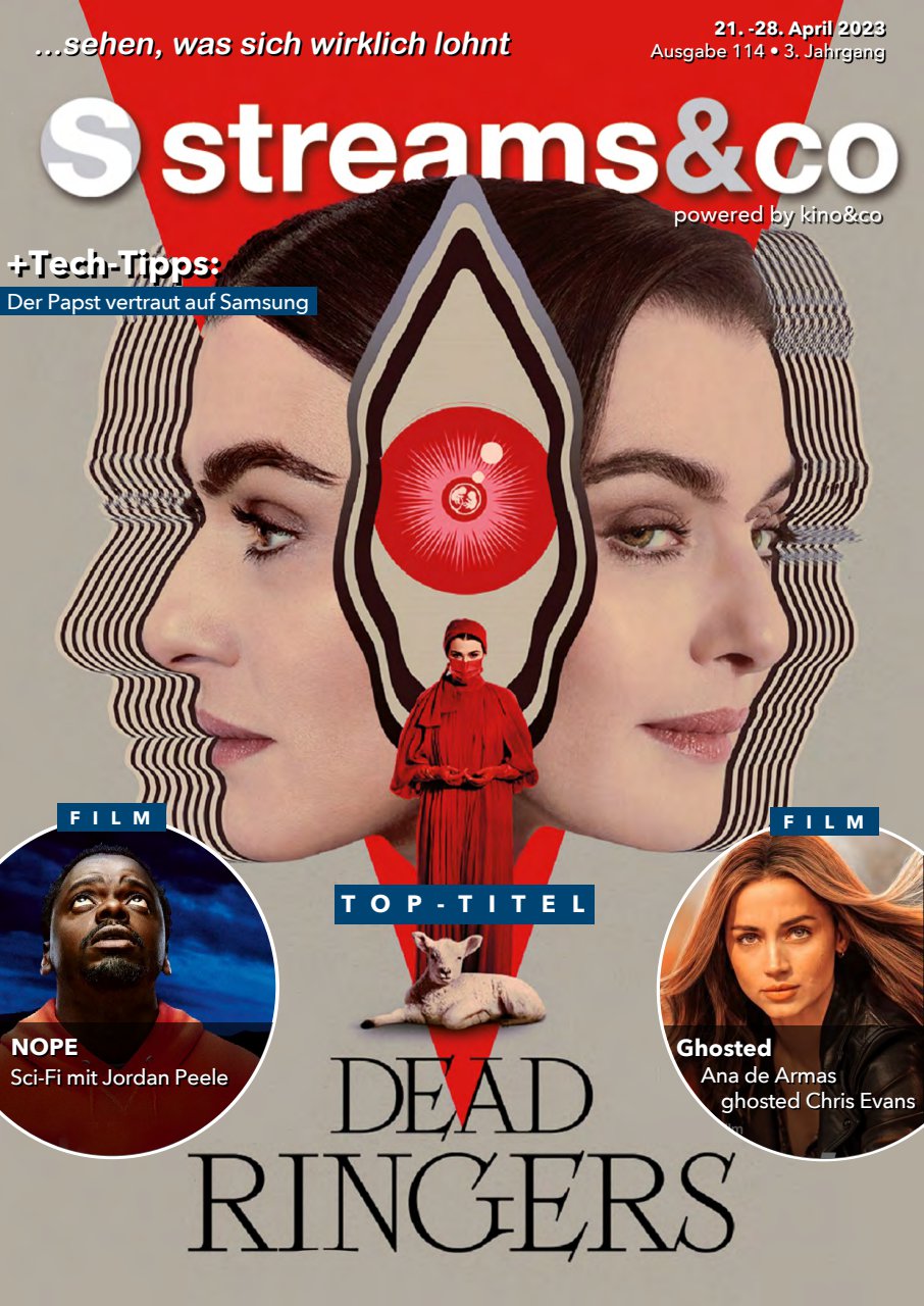 STREAMS AND CO magazine side cover Issue 114 21 April 2023
