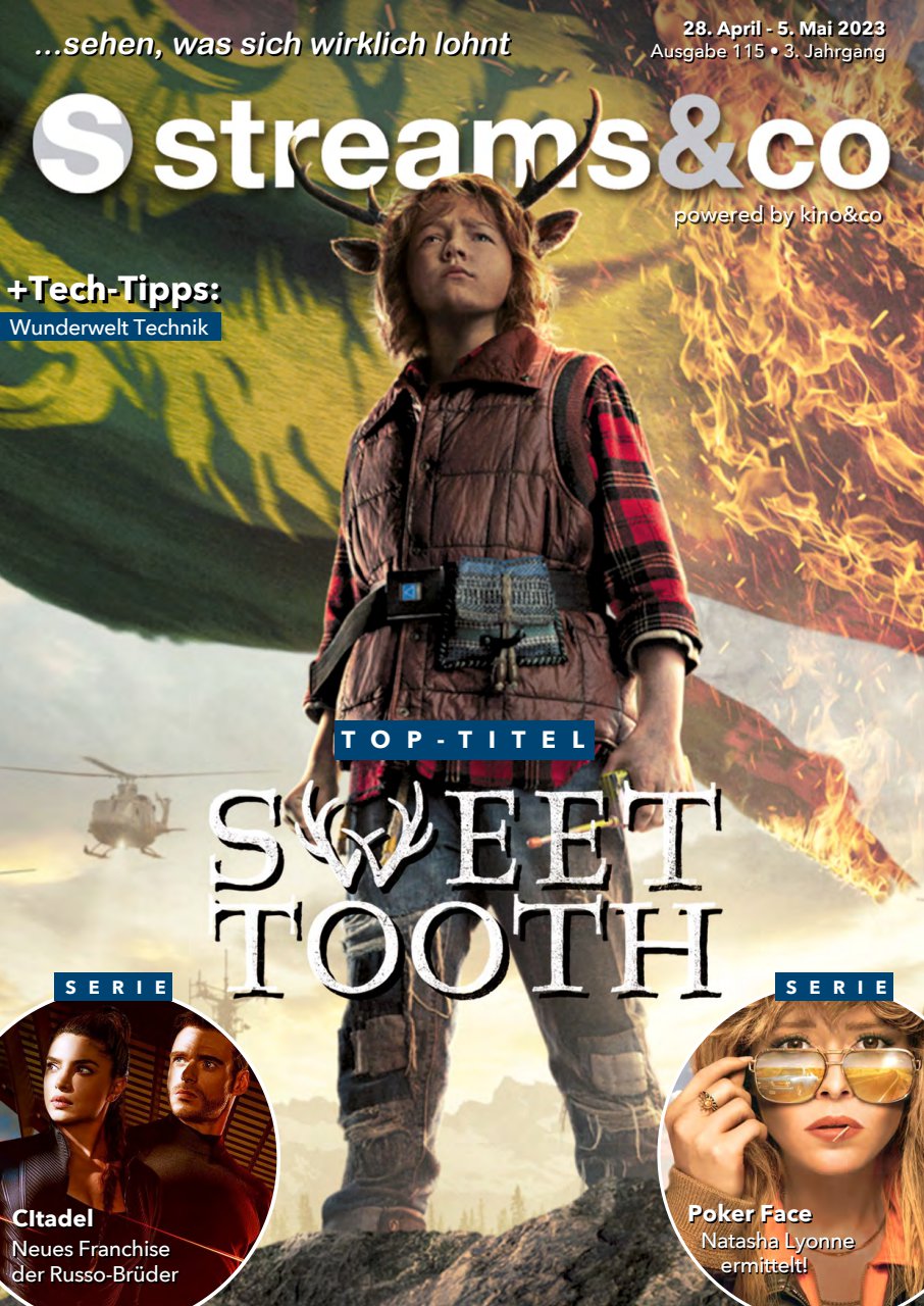 STREAMS AND CO magazine side cover Issue 115 28 April 2023
