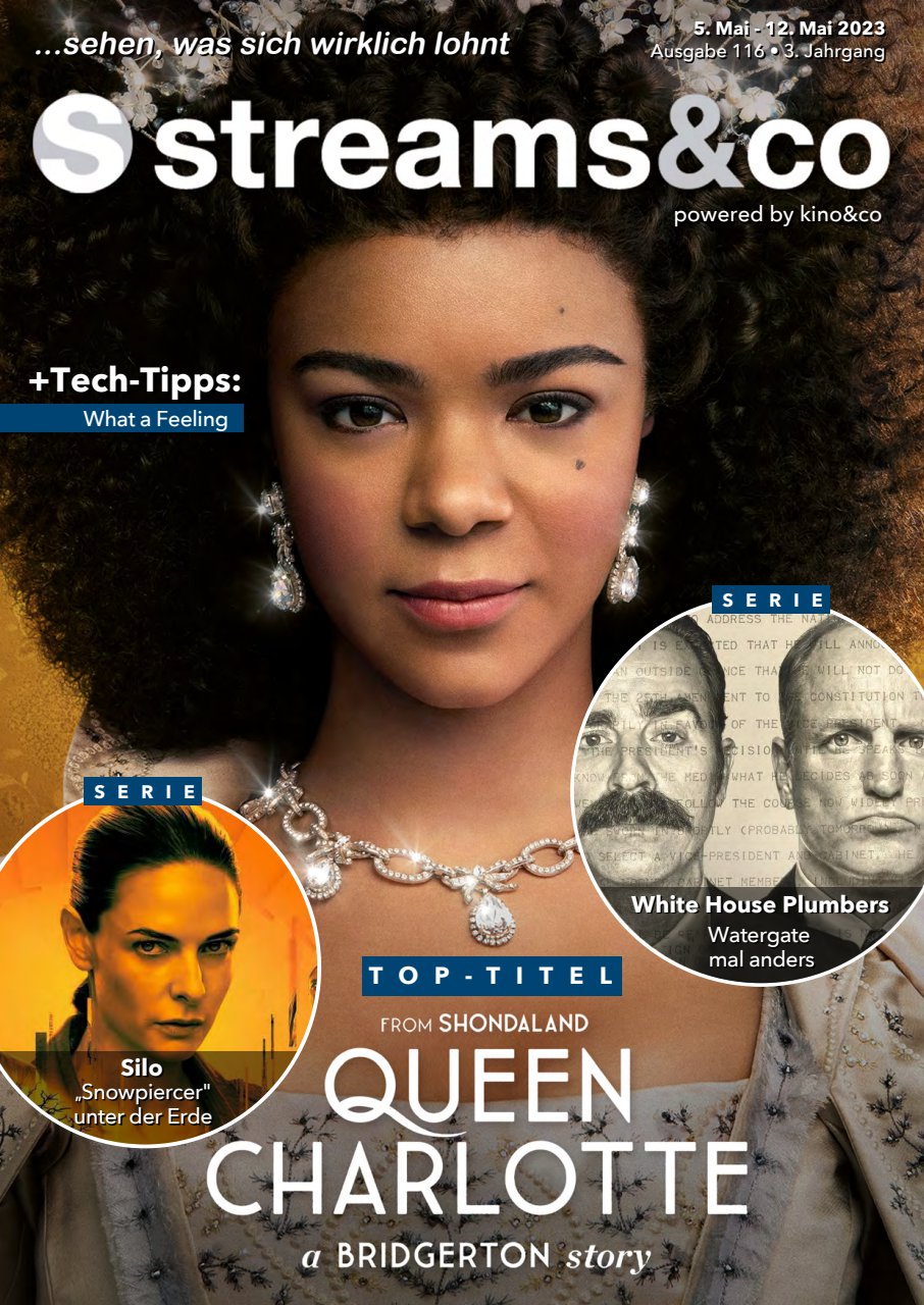 STREAMS AND CO magazine side cover Issue 116 5 May 2023