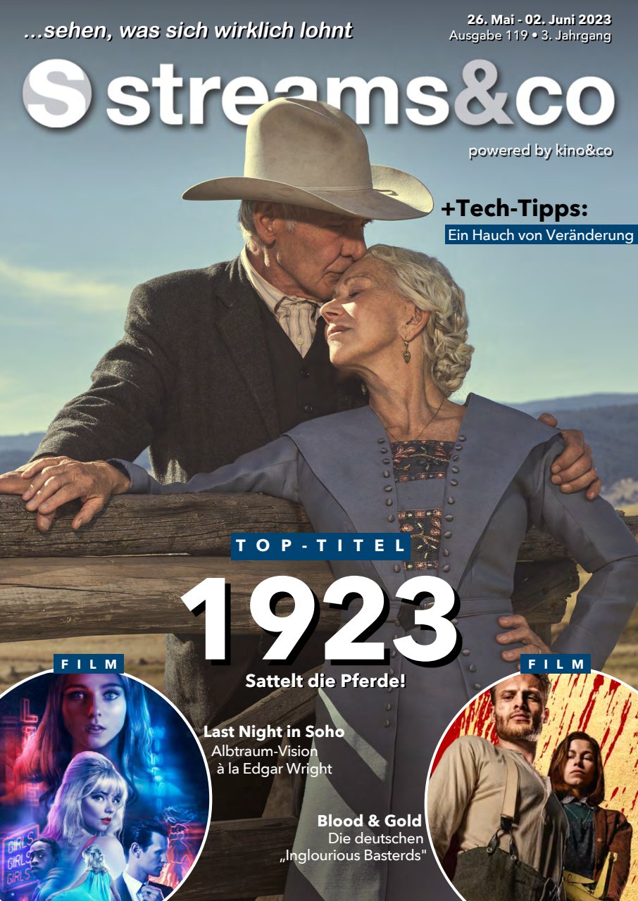 STREAMS AND CO magazine side cover Issue 119 26 May 2023