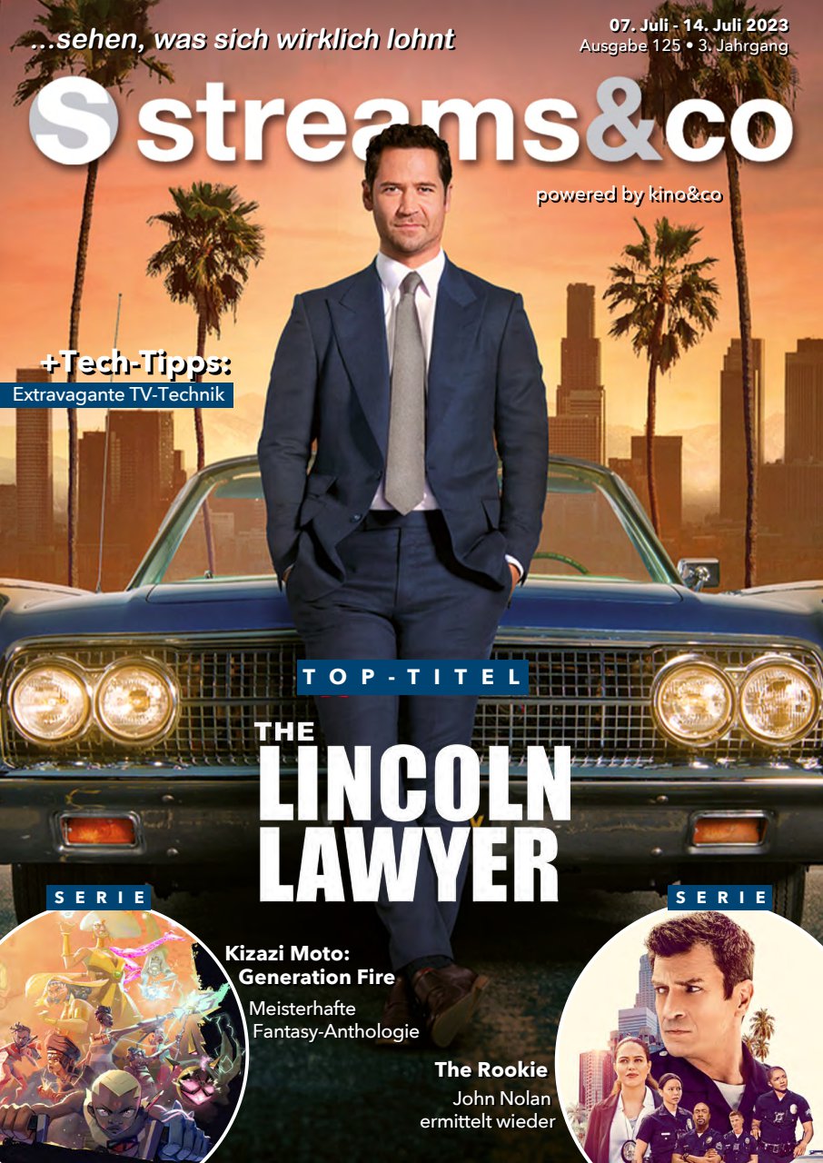 STREAMS AND CO magazine side cover Issue 125 7 July 2023