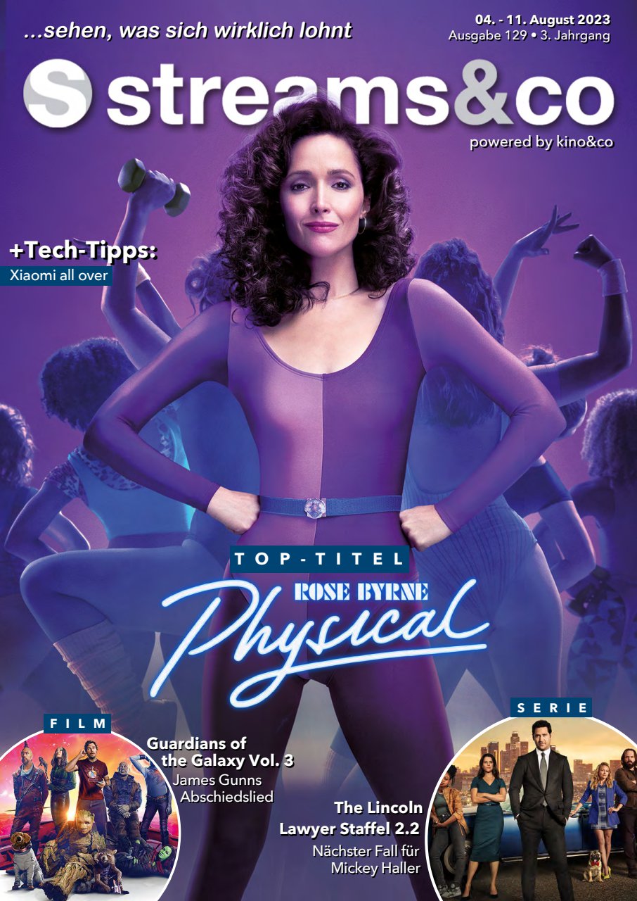 STREAMS AND CO magazine side cover Issue 129 4 August 2023