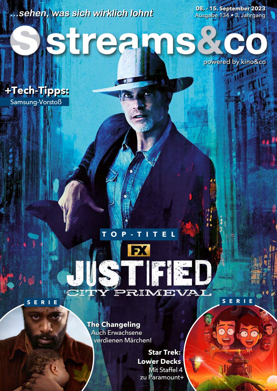 STREAMS AND CO magazine side cover Issue 134 8 September 2023