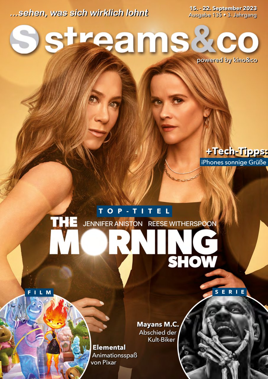 STREAMS AND CO magazine side cover Issue 135 15 September 2023