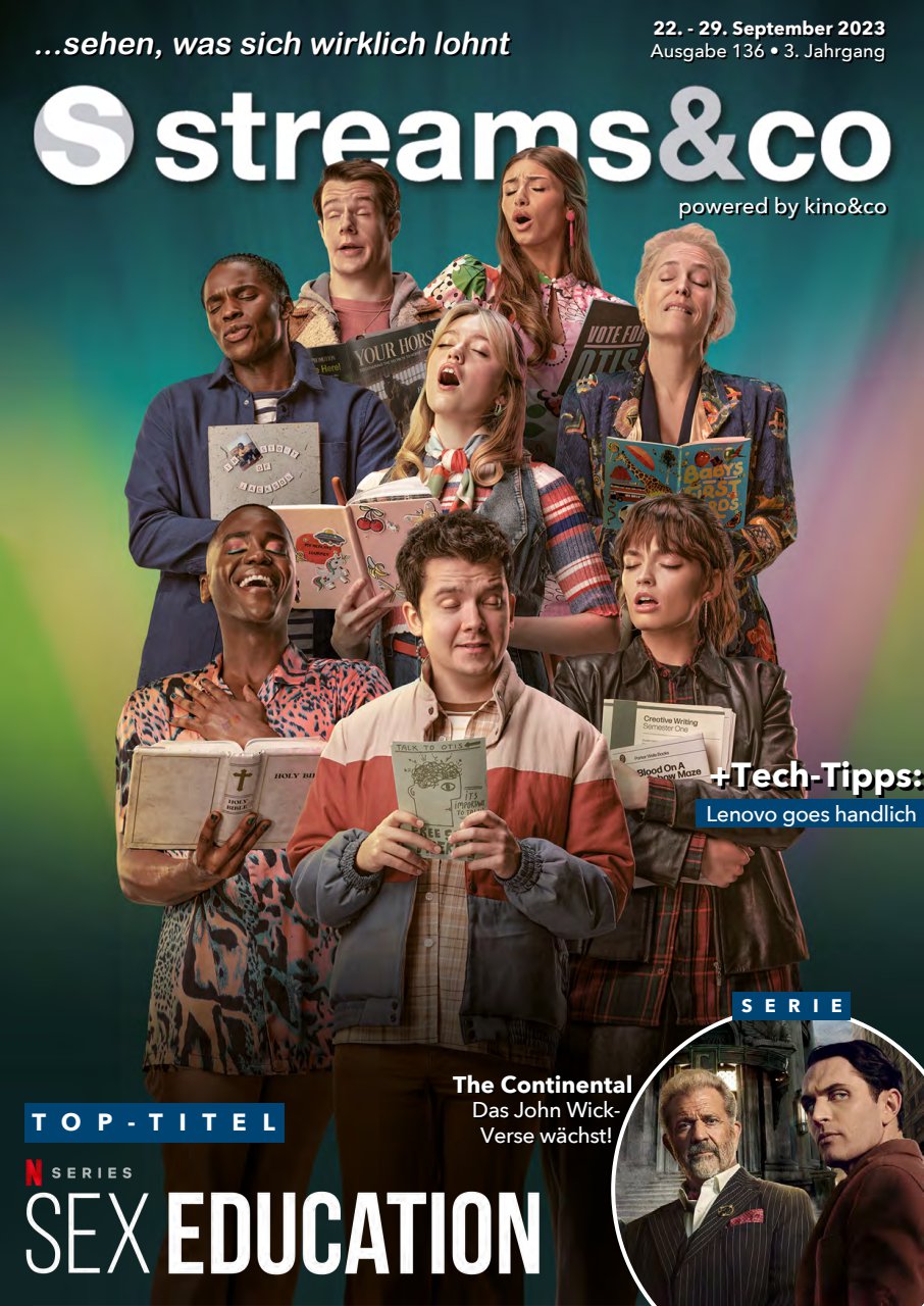 STREAMS AND CO magazine side cover Issue 136 22 September 2023