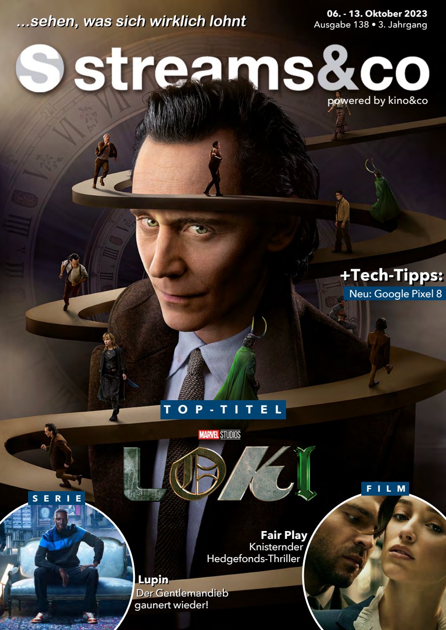 STREAMS AND CO magazine side cover Issue 138 6 October 2023