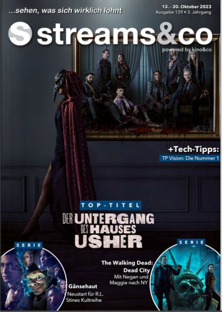 STREAMS AND CO magazine side cover Issue 139 13 October 2023