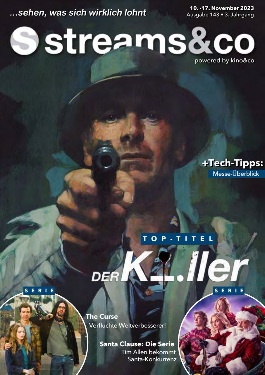 STREAMS AND CO magazine side cover Issue 143 10 November 2023