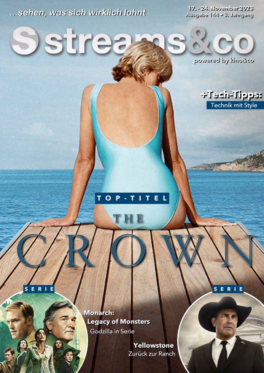 STREAMS AND CO magazine side cover Issue 144 17 November 2023