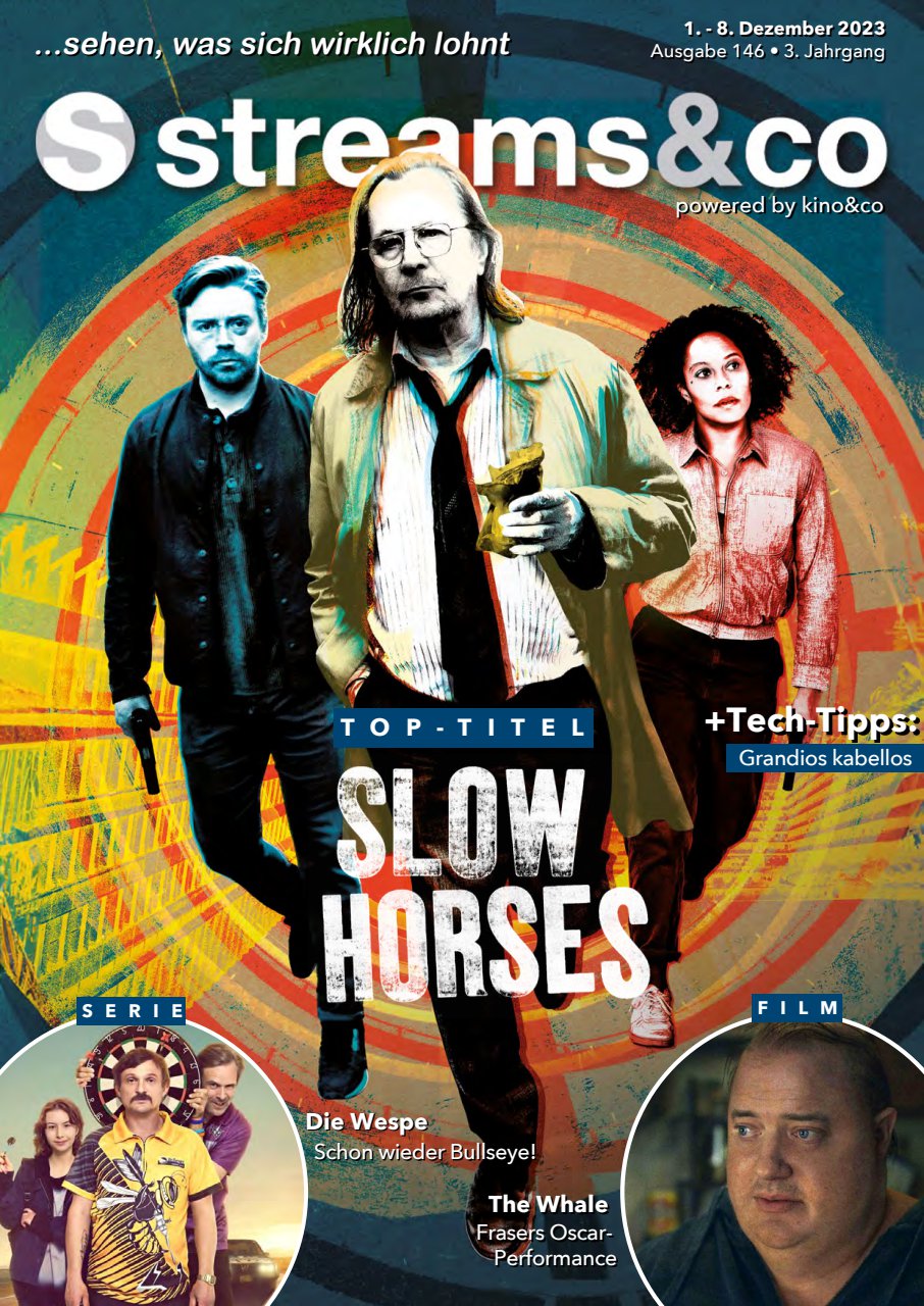 STREAMS AND CO magazine side cover Issue 146 1 December 2023