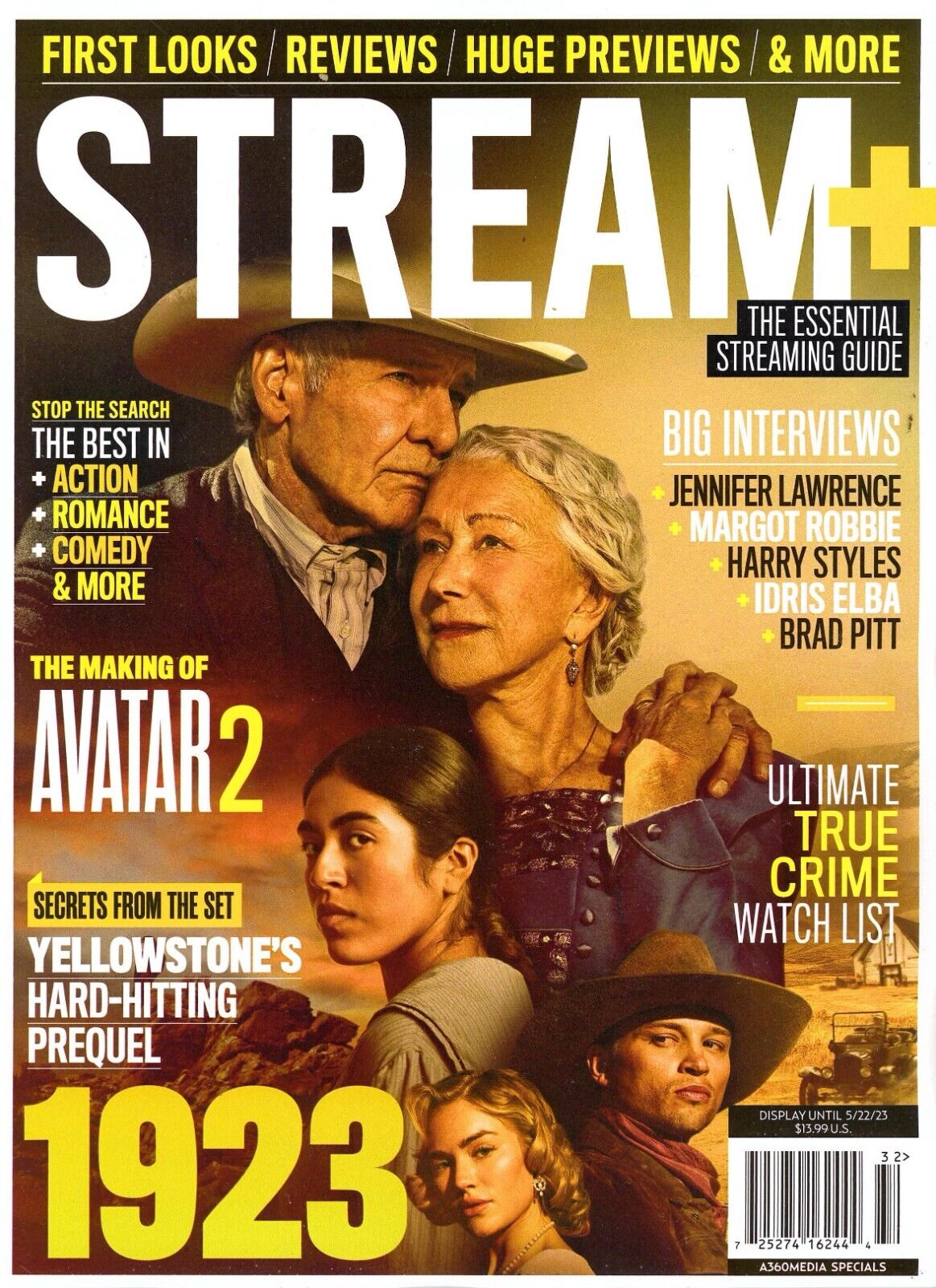 STREAM PLUS magazine side cover Issue 4  May 2023
