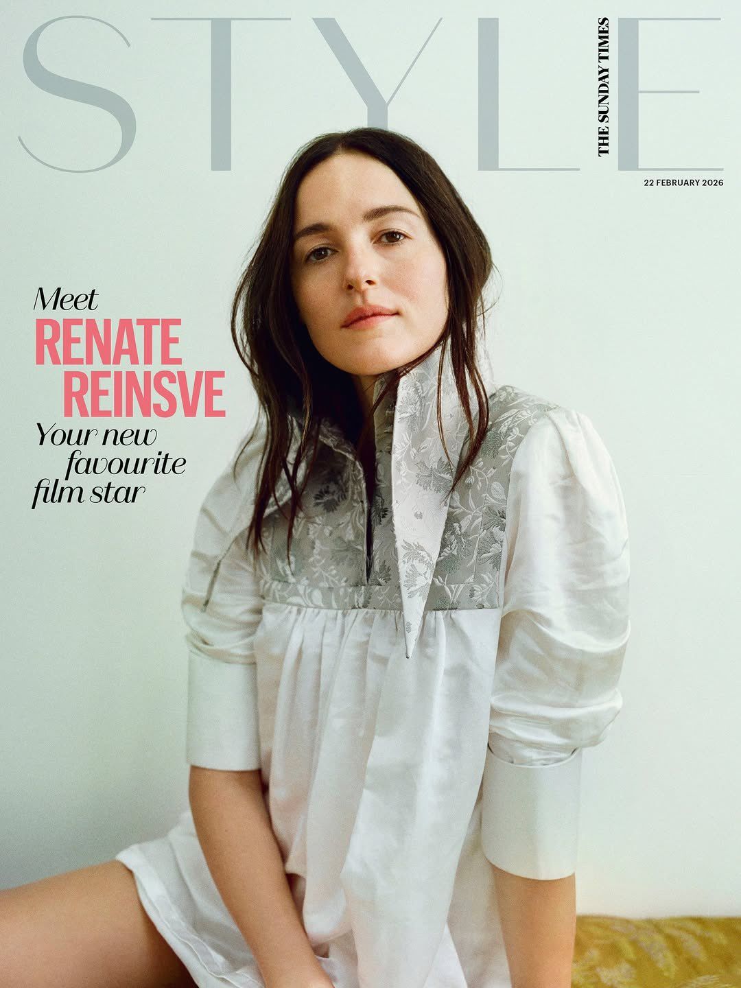 SUNDAY TIMES STYLE magazine side cover 22 February 2026
