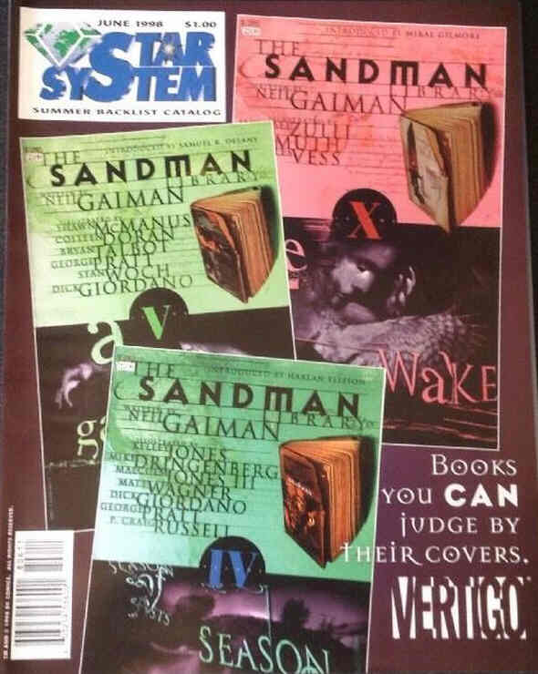STAR SYSTEM SUMMER BACKLIST CATALOG magazine side cover  June 1998