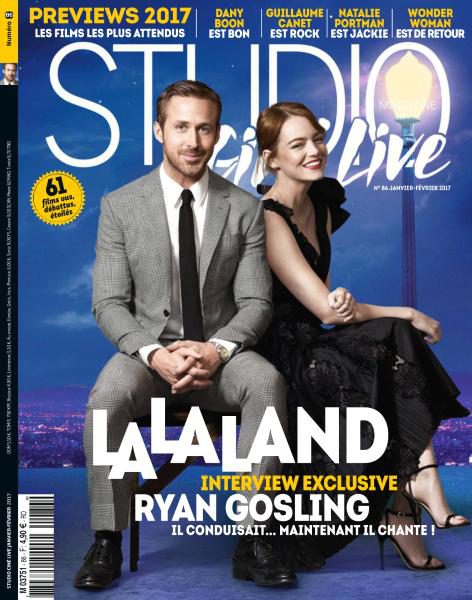 STUDIO CINE LIVE magazine side cover Issue 86 January/February 2017