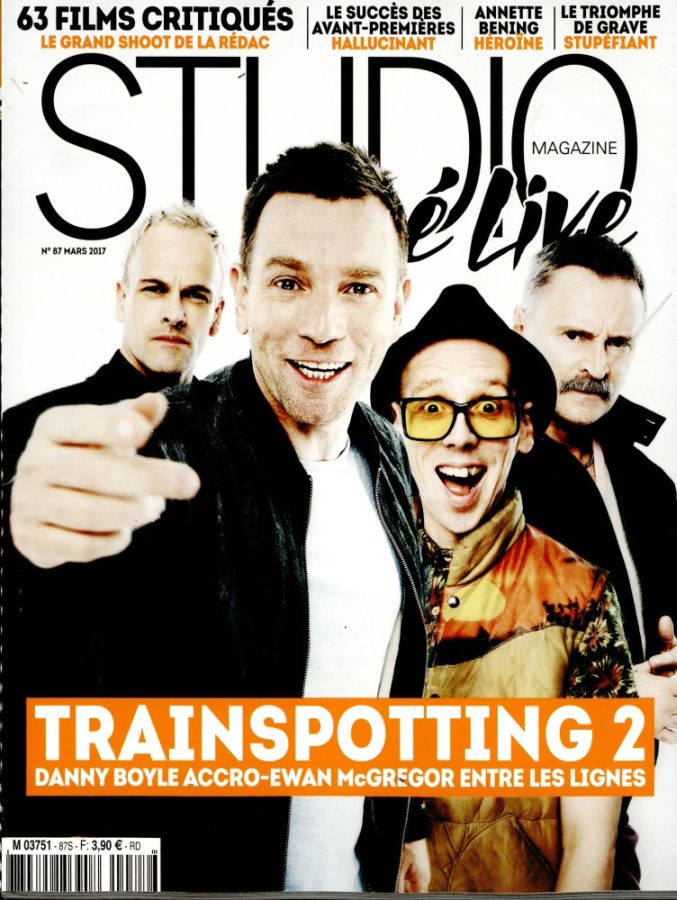 STUDIO CINE LIVE magazine side cover Issue 87 March 2017