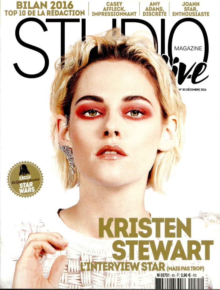 STUDIO CINE LIVE magazine side cover Issue 85 December 2016