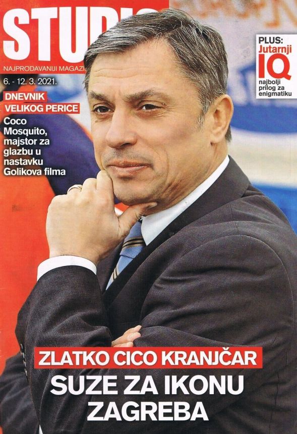 STUDIO (Croatia) magazine side cover 6 March 2021